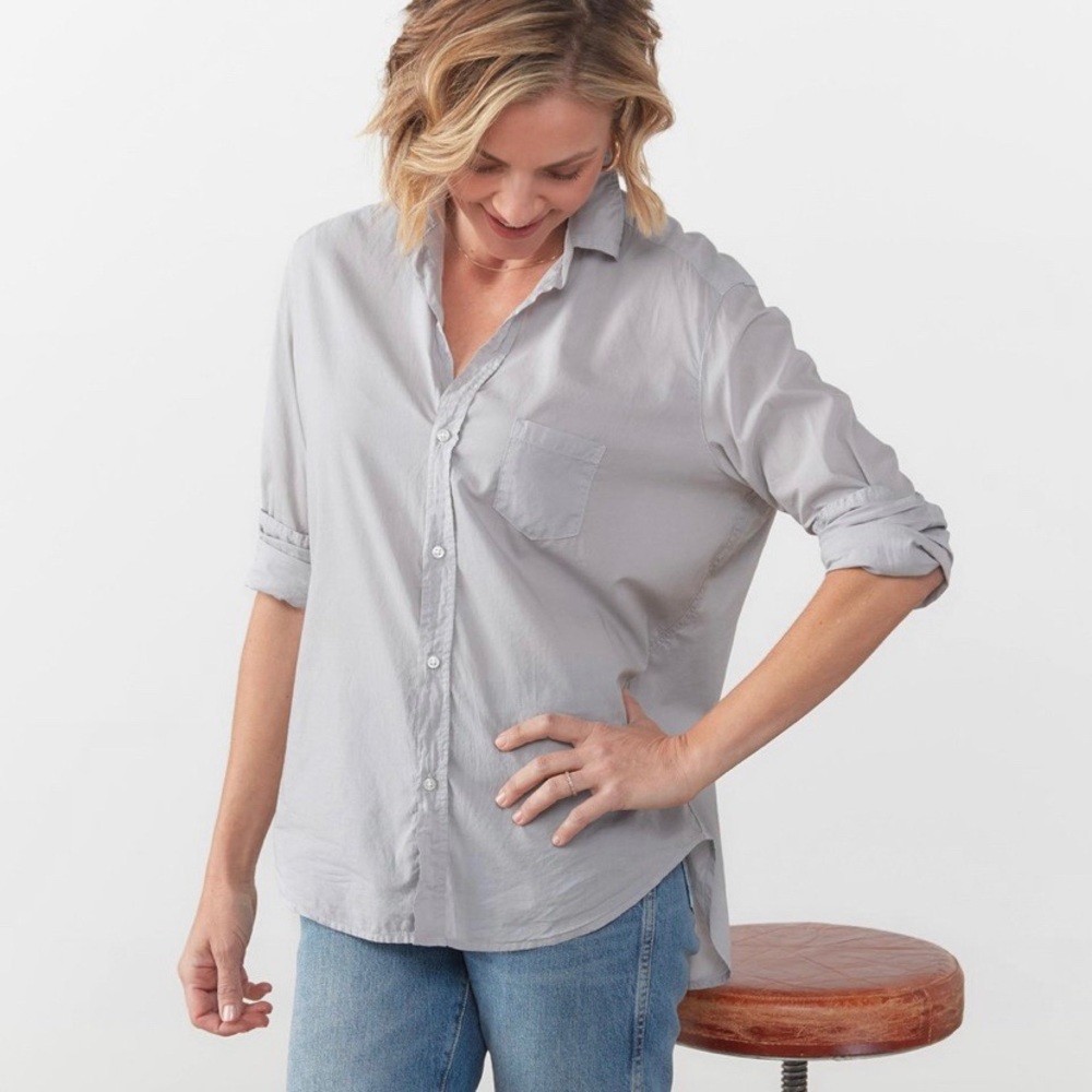 Frank & Eileen Grey “Eileen” Button-Down Shirt